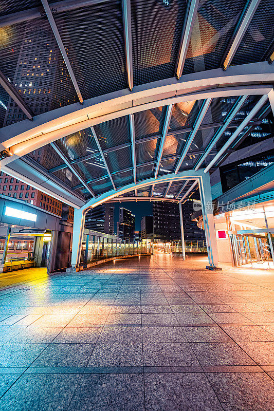 东京港区城市景观