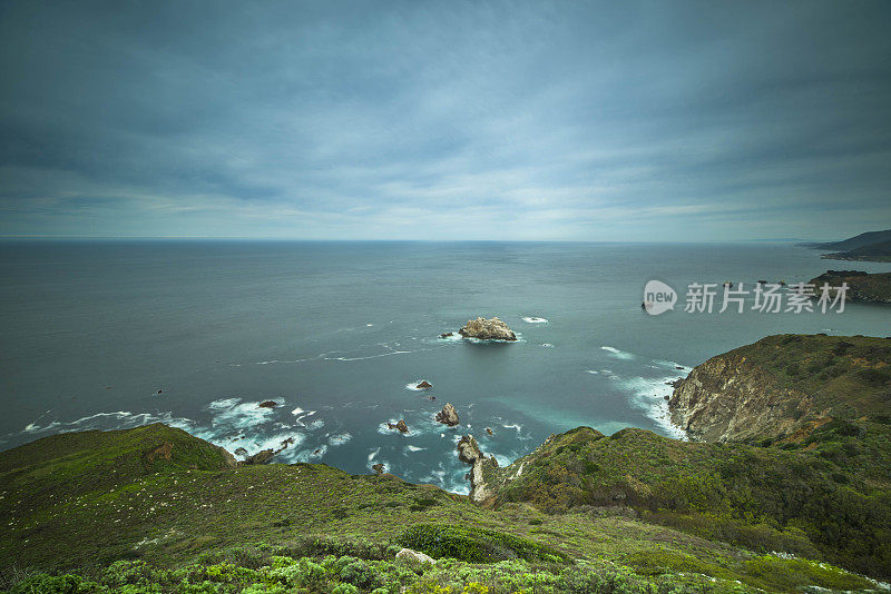 加州海岸海岸线