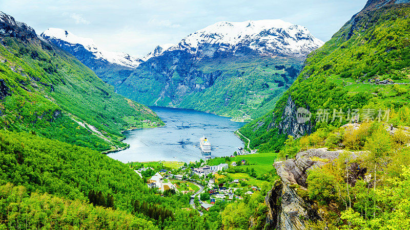 Geiranger峡湾,挪威