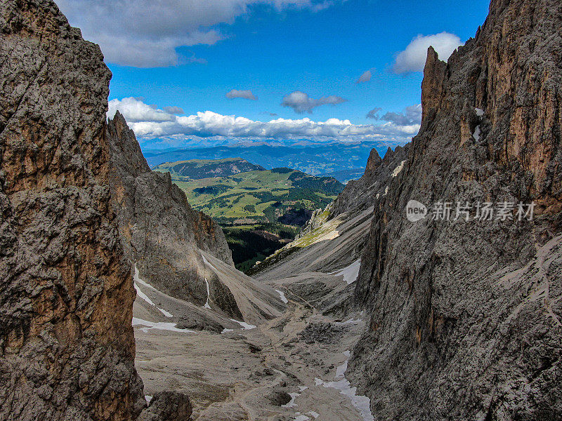 Dolomites意大利五指尖