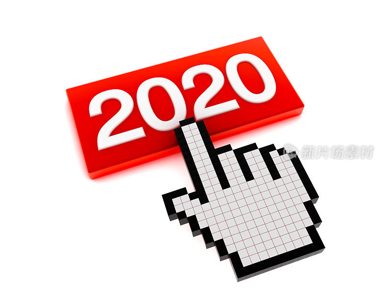 手光标2020按钮