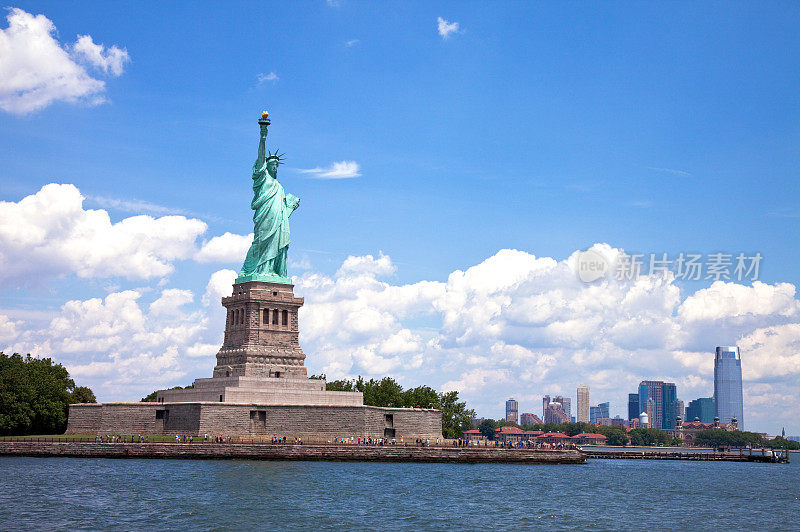 自由女神像,自由岛,纽约市,纽约州,美国,北美洲,