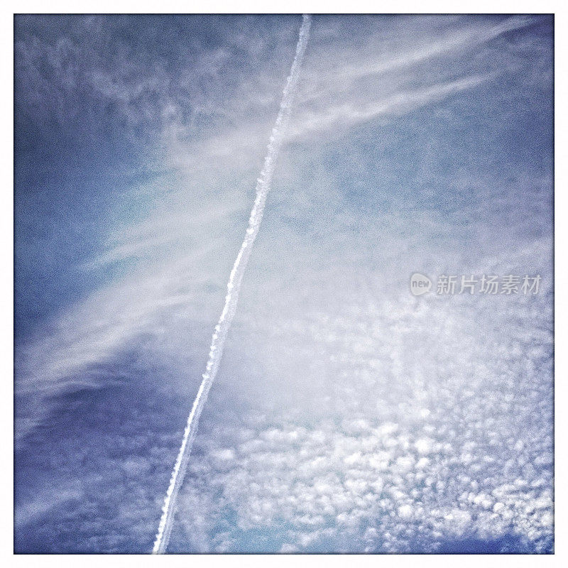 云层和轨迹