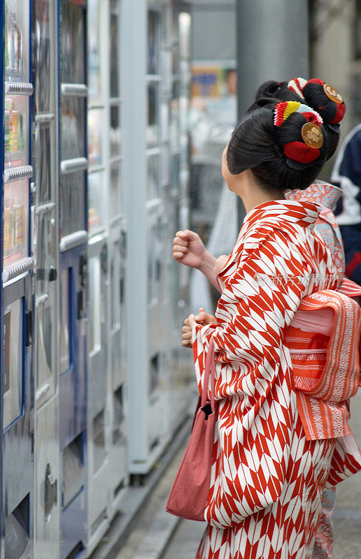 艺妓在京都