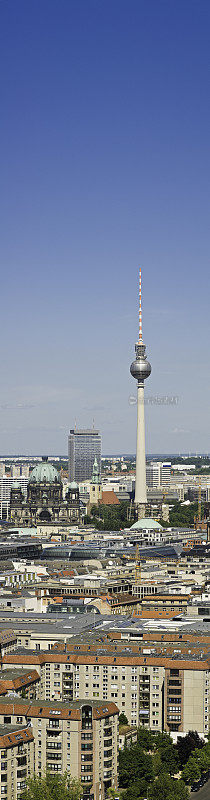 柏林垂直城市景观横幅