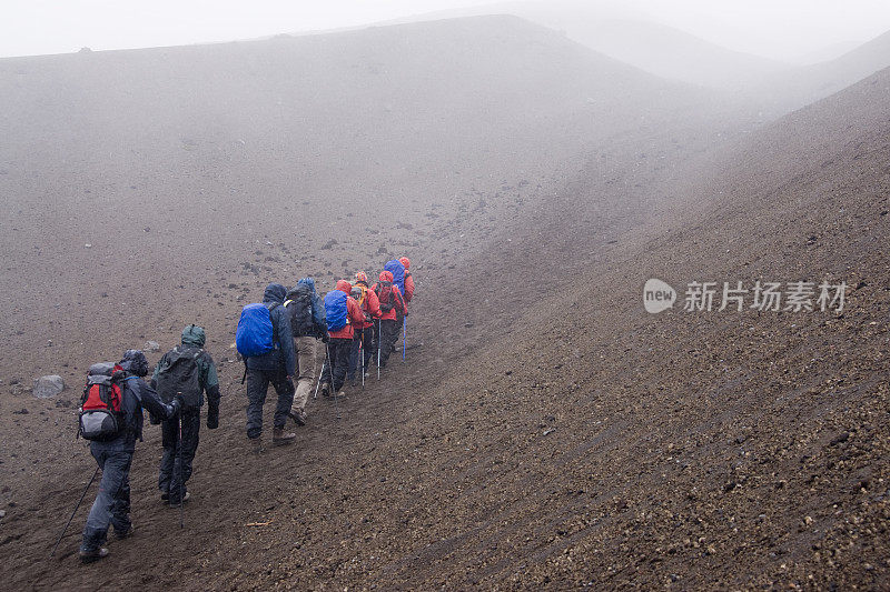 攀登Cotopaxi(厄瓜多尔)