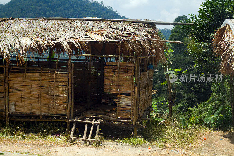马来西亚的竹屋