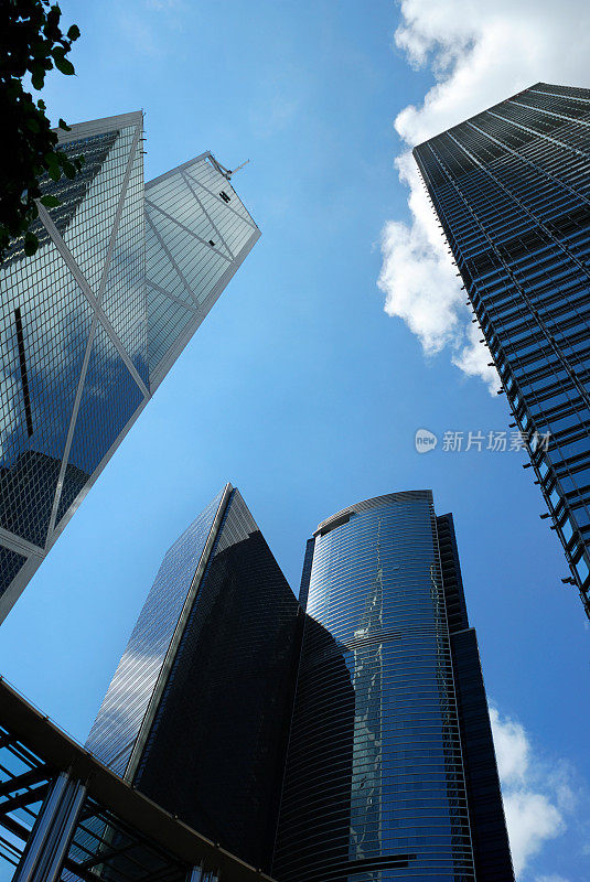 香港的摩天大楼