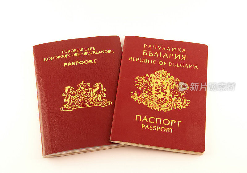 荷兰和保加利亚护照