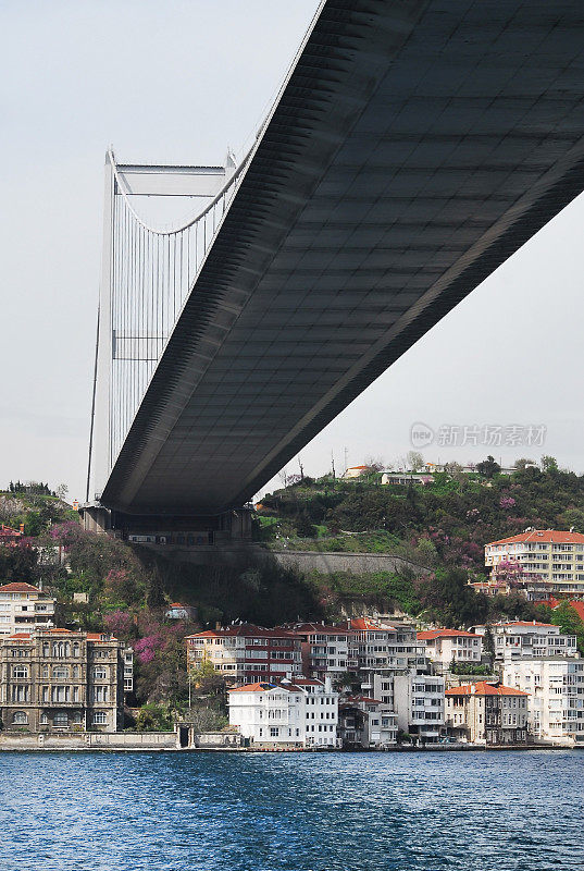 横跨博斯普鲁斯海峡,伊斯坦布尔