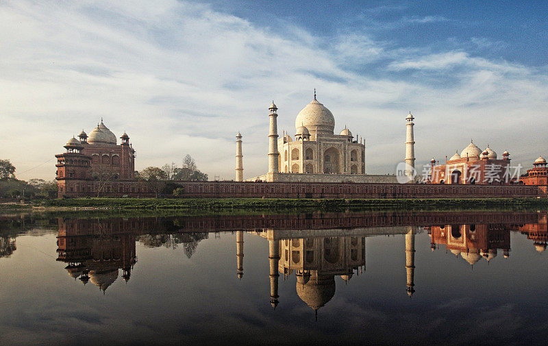 泰姬陵，阿格拉，印度。