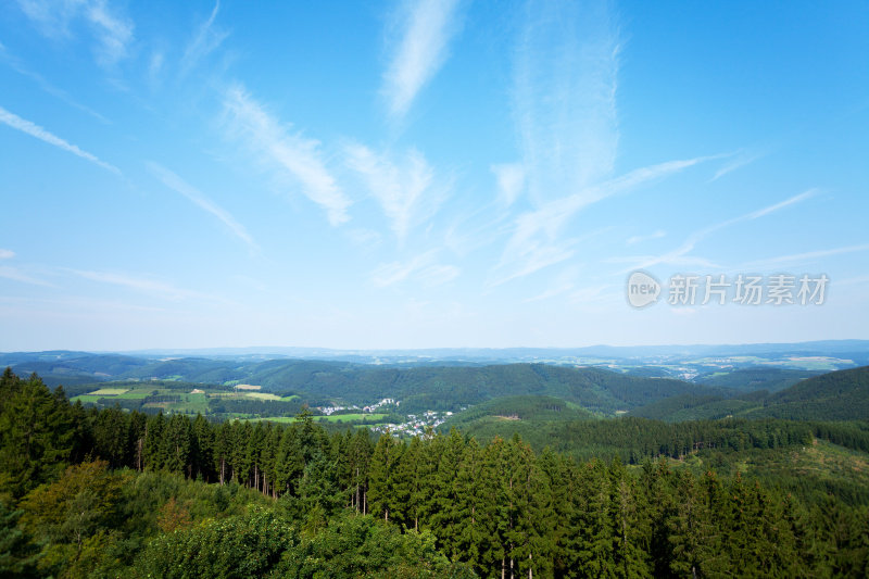 绍尔兰夏季全景