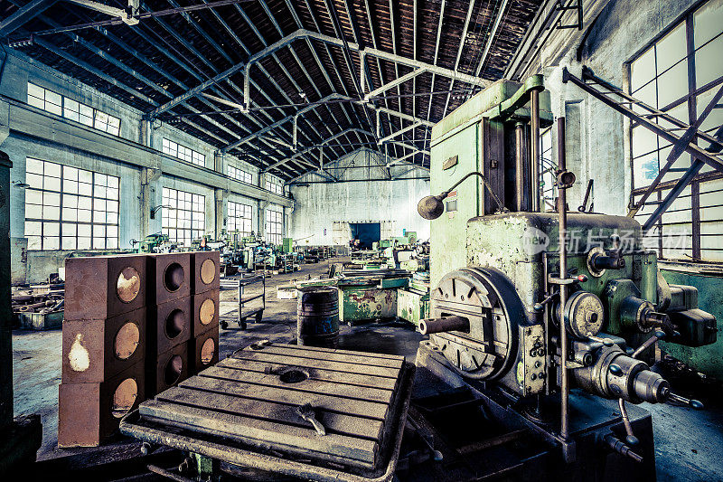 老式工业机械