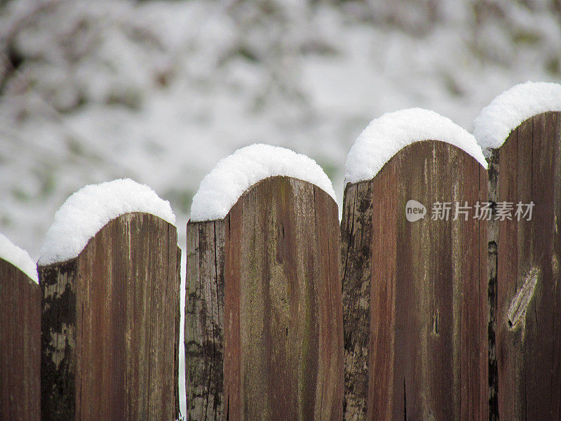 木雪栅栏