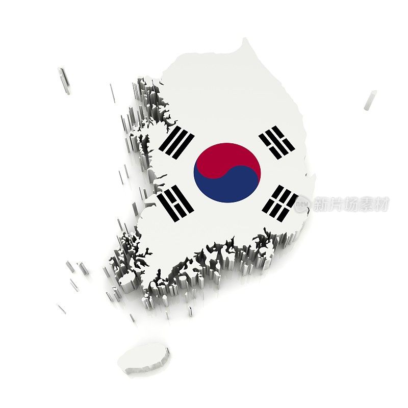 韩国地图