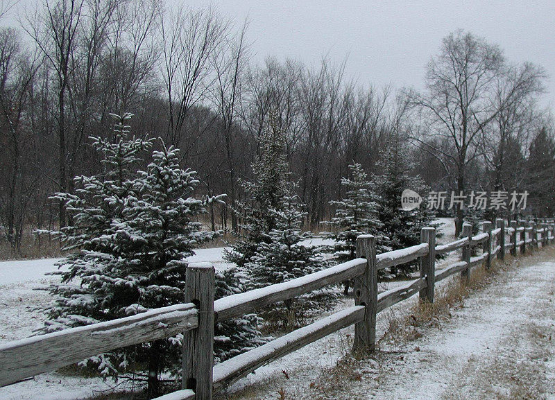 雪栅栏