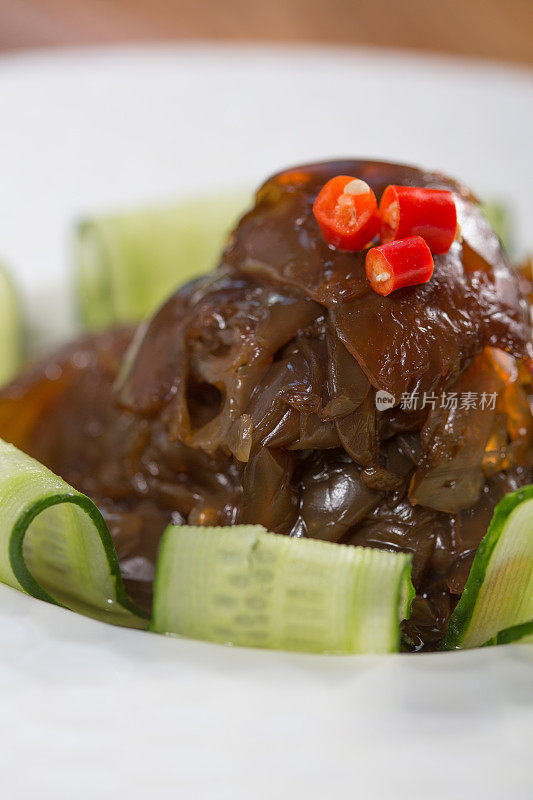 素食烹饪和海蜇