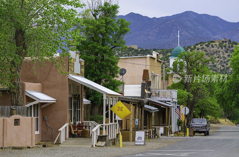 Cerrillos，新墨西哥大街