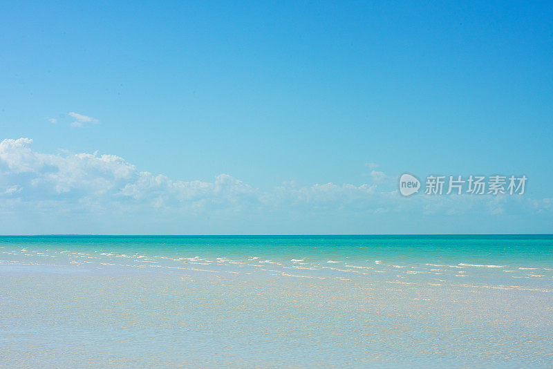 Holbox的风景海滩