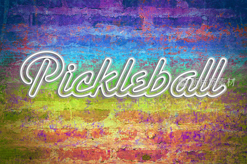 Pickleball标志