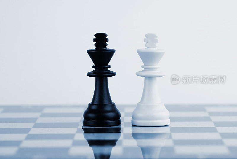 国际象棋中两个对手是国王。