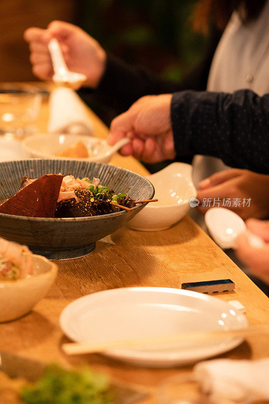 日本料理。