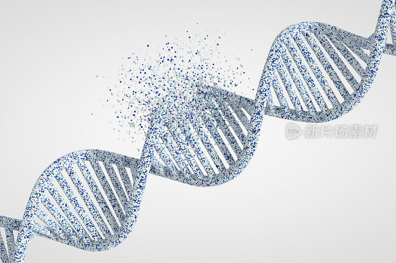 Dna损伤遗传紊乱Dna螺旋分子
