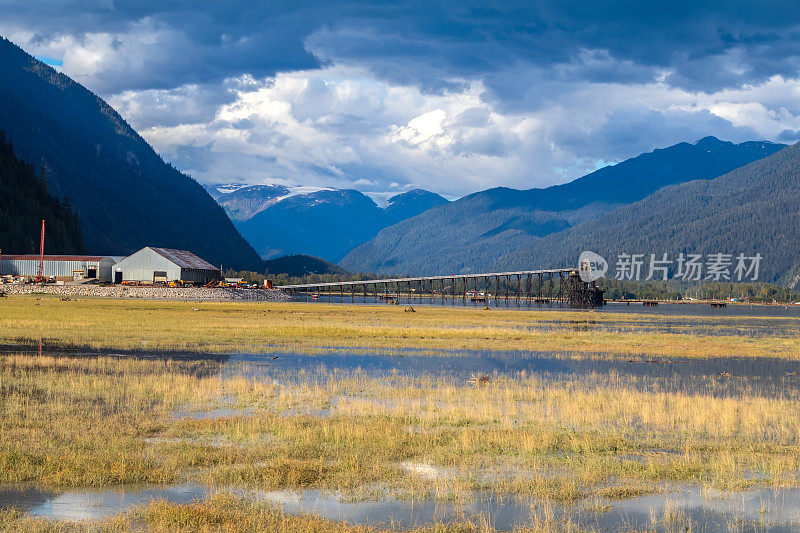 美国阿拉斯加州海德尔风景区