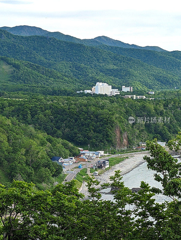 日本北海道知子半岛附近的宇都罗港