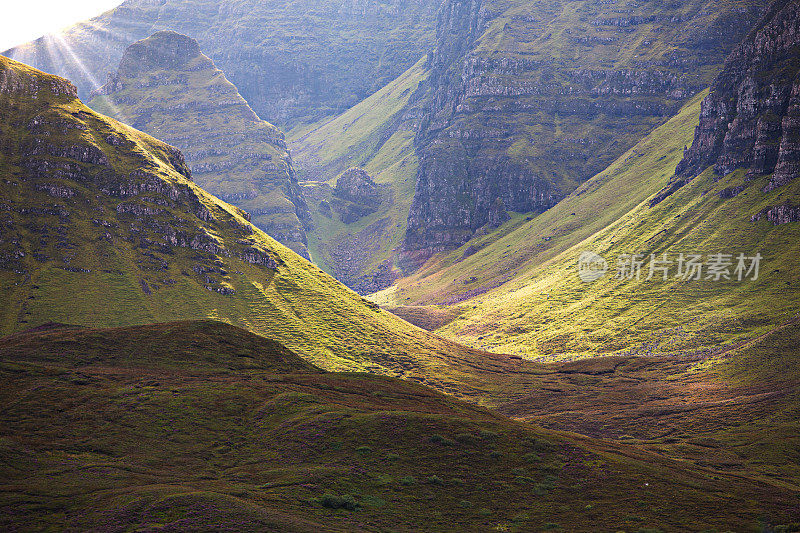 阳光在Quiraing