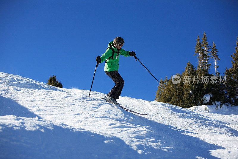 女人滑雪大亨