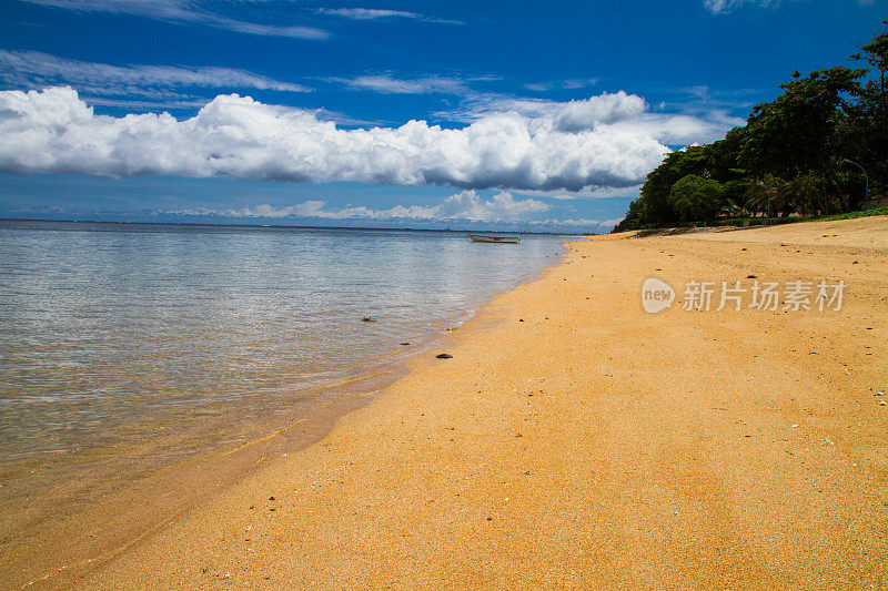 巴厘岛美丽的热带海滩