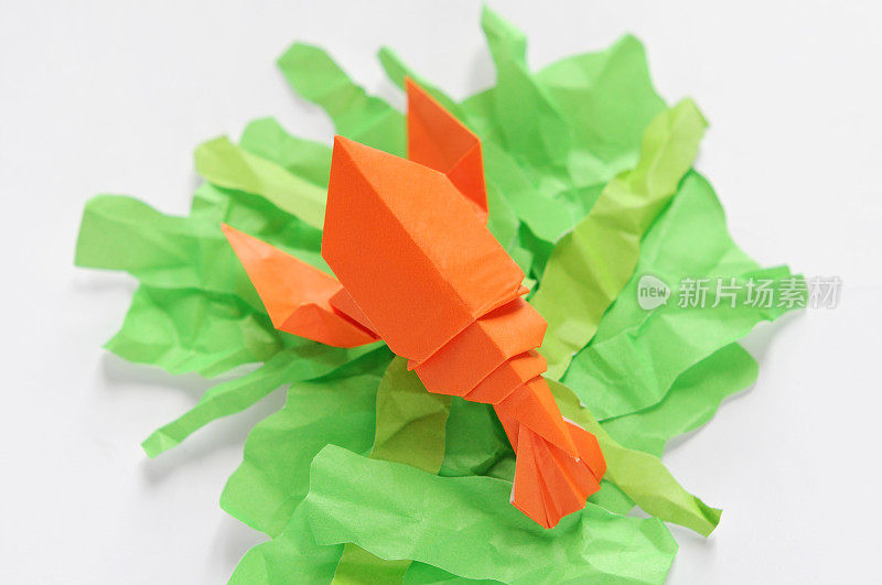 折纸龙虾
