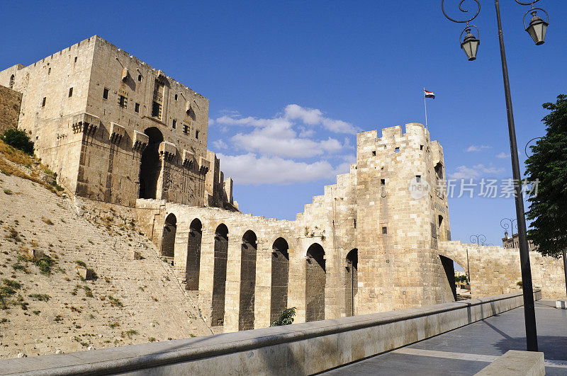 叙利亚阿勒颇的阿勒颇城堡