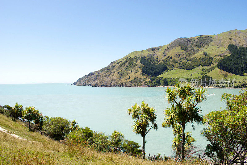 海景，电缆湾，纳尔逊，新西兰