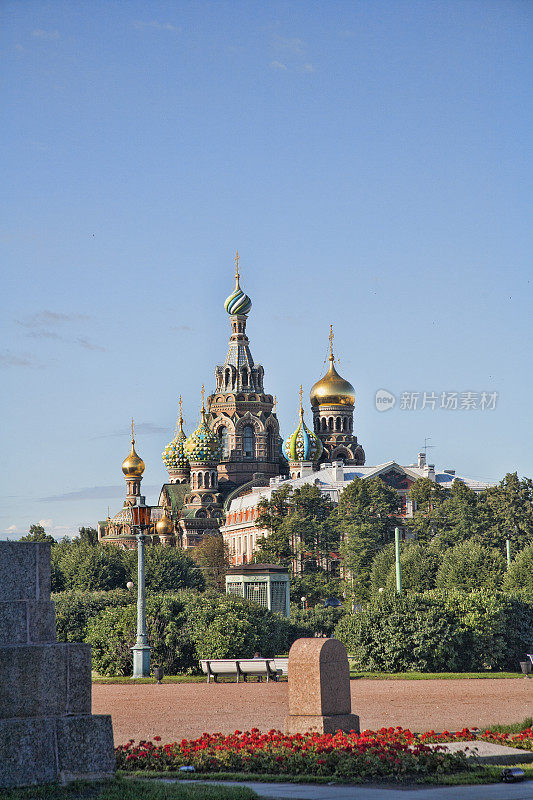 俄罗斯圣彼得堡的洒血教堂