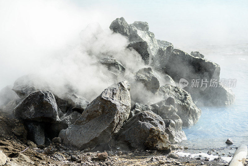 冰岛的温泉