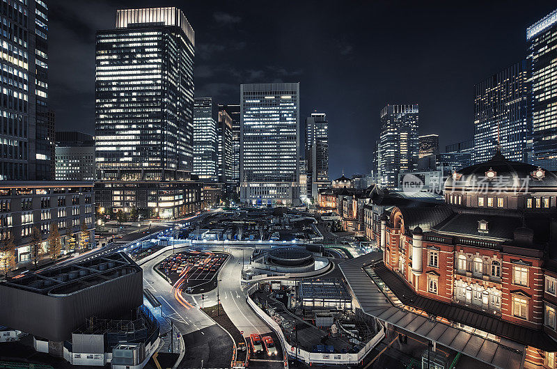 东京车站夜景