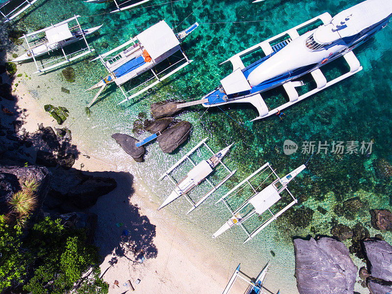 阿波岛鸟瞰图