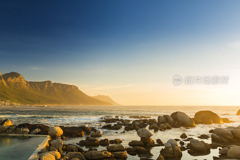 南非海洋日落