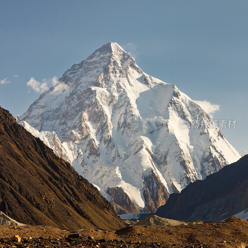 K2，喀喇昆仑山脉，巴基斯坦