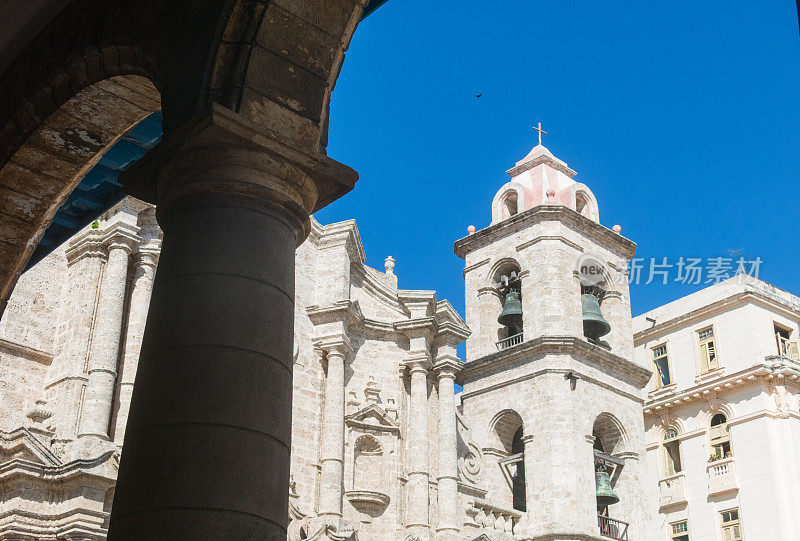 圣克里斯托巴尔大教堂，哈瓦那大教堂，在老哈瓦那，古巴