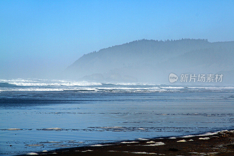 朦胧的海岸