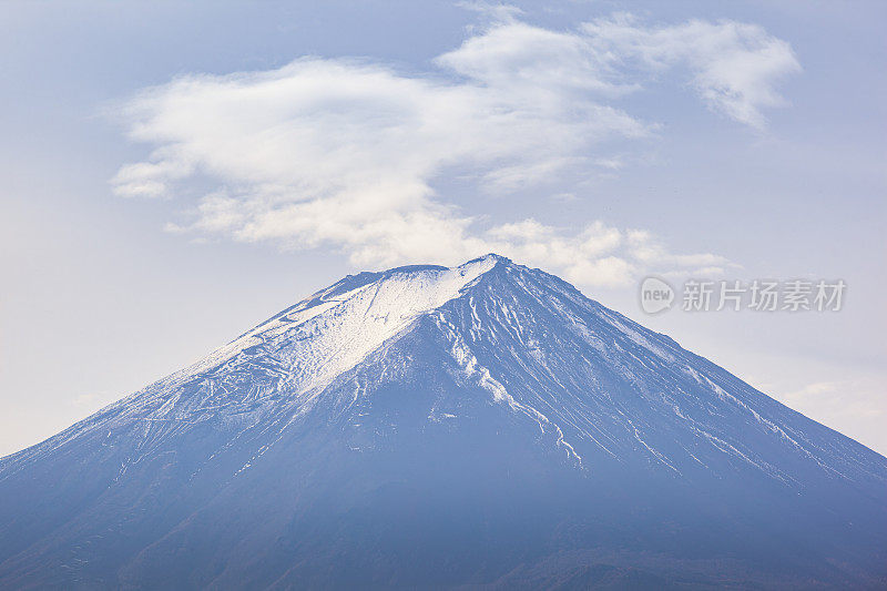 日本富士山的风景