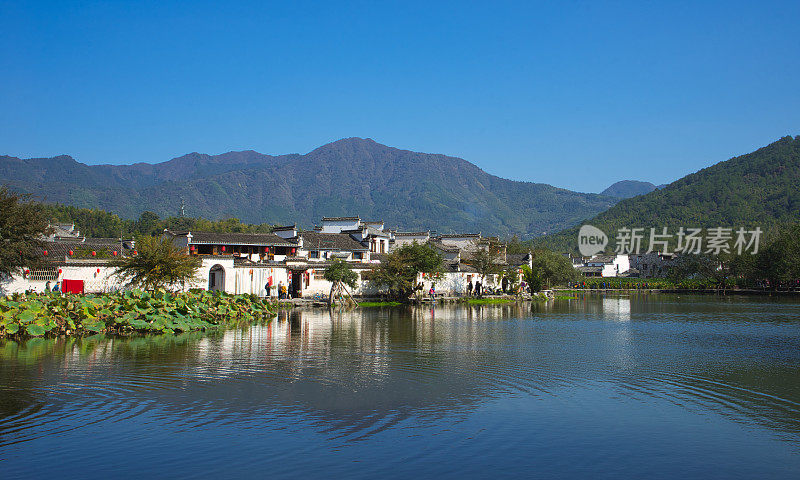 宏村是一个历史悠久的村庄。