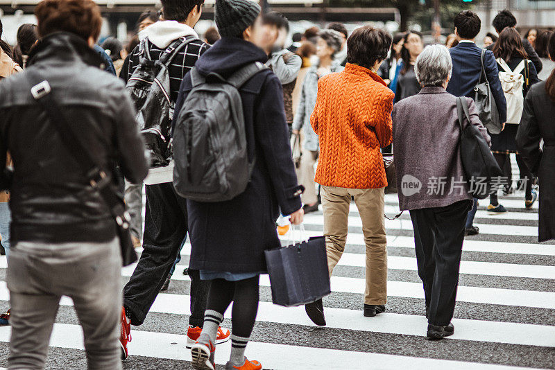 日本斑马线街道