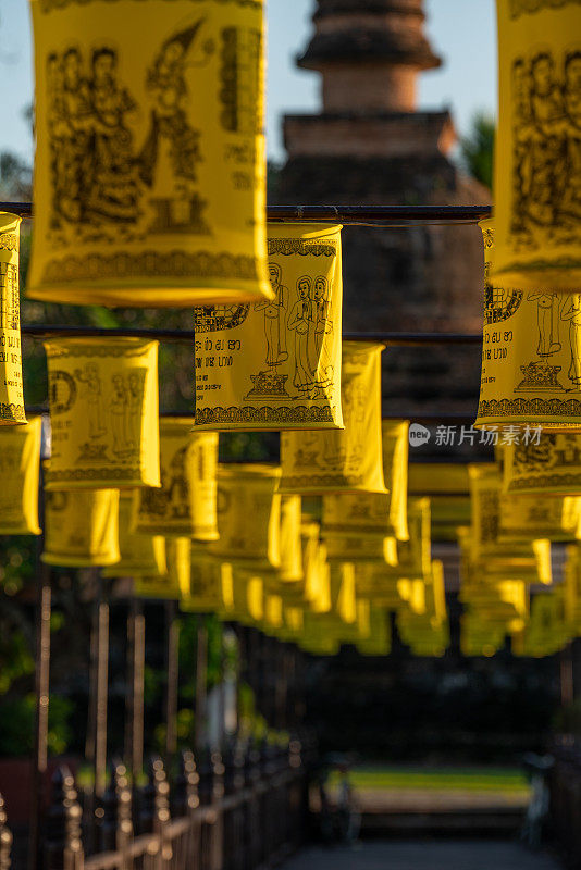泰国素可泰的特拉潘通寺