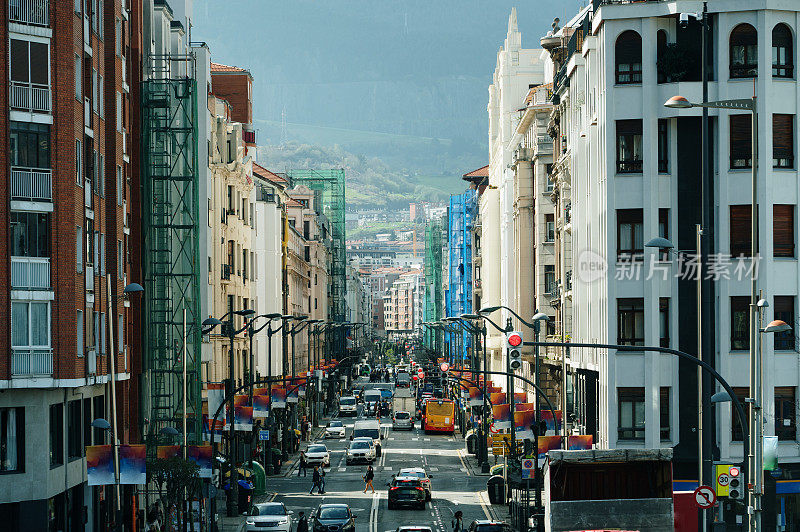 西班牙毕尔巴鄂的街道