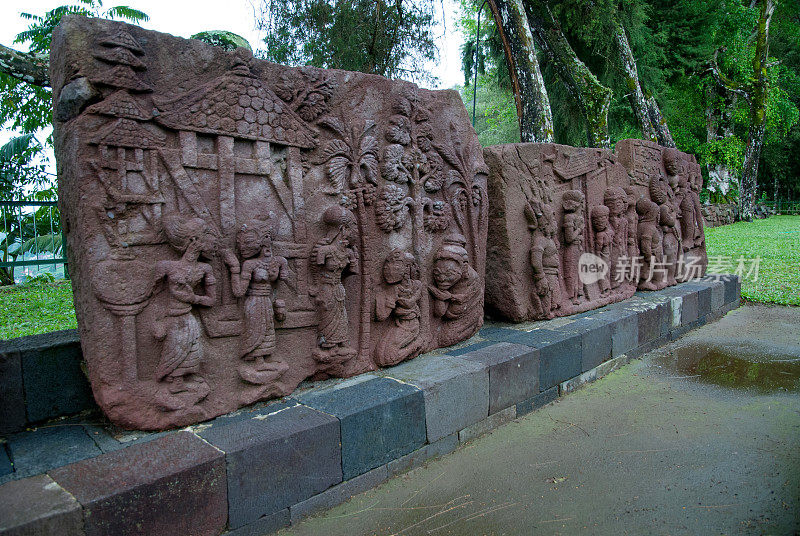 Sukuh神庙的浮雕