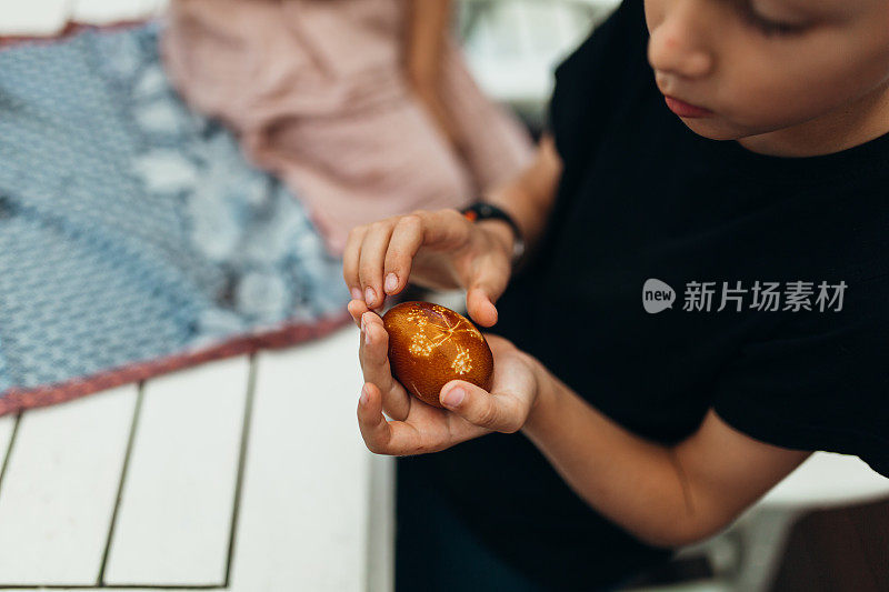 复活节彩蛋自然死亡的过程